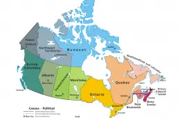 Canada States List with all Provinces and Territories Details
